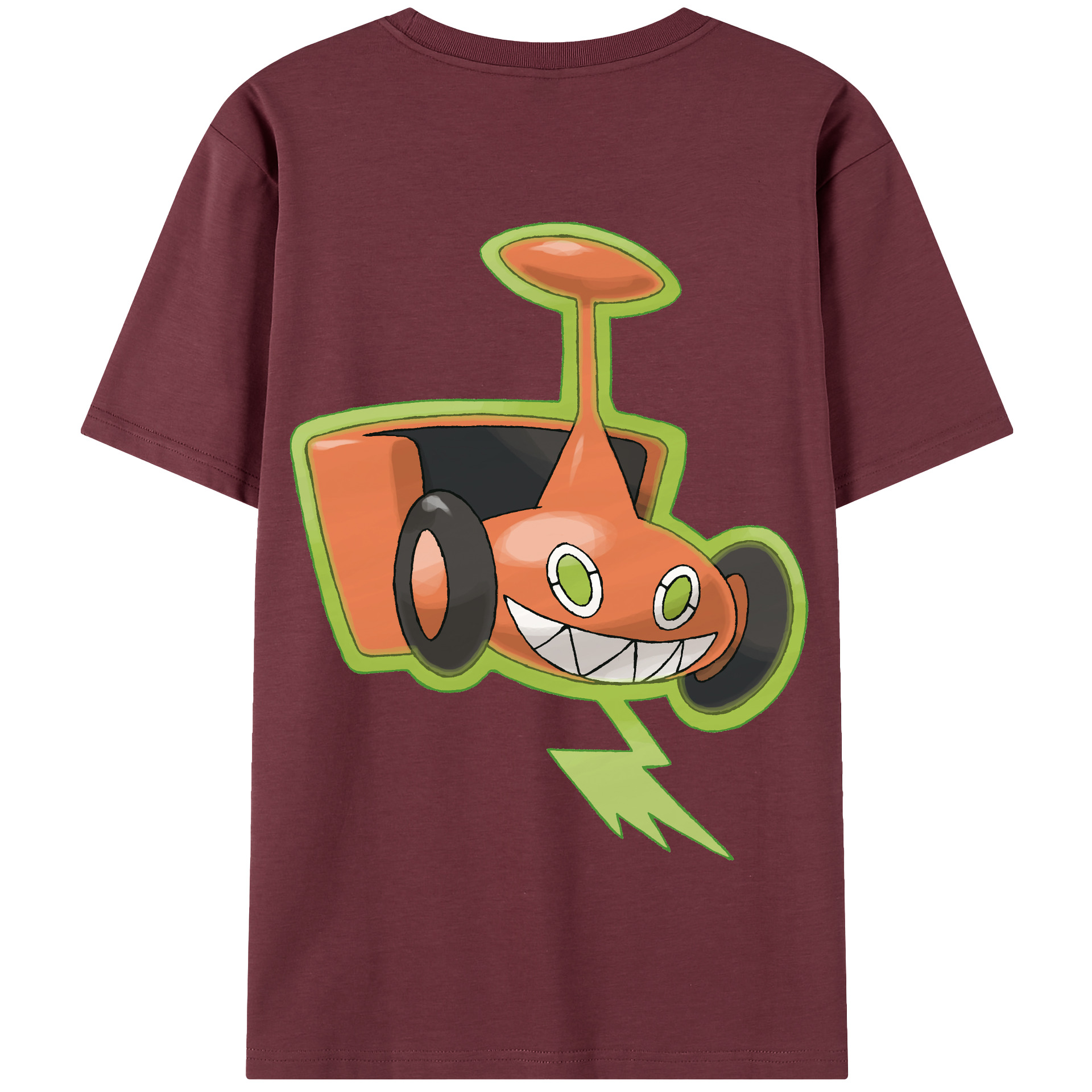 （画像用） ポケットモンスター Pokémon 綿100％半袖Tシャツ（背面プリント）